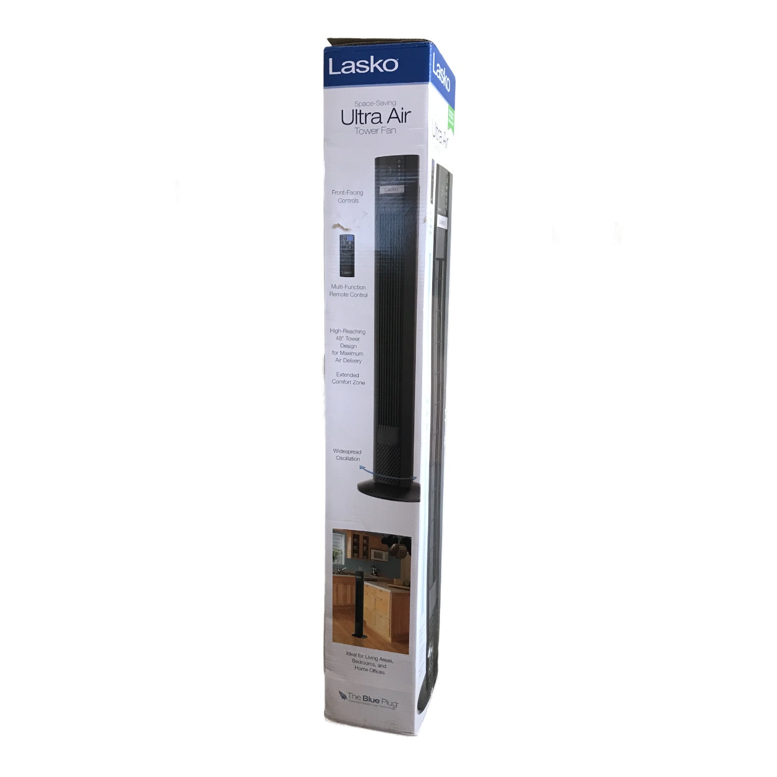 Lasko 48 Slim Ultra Air Tower Fan with Nighttime Setting, Remote (T48 –  Ewirelessgear
