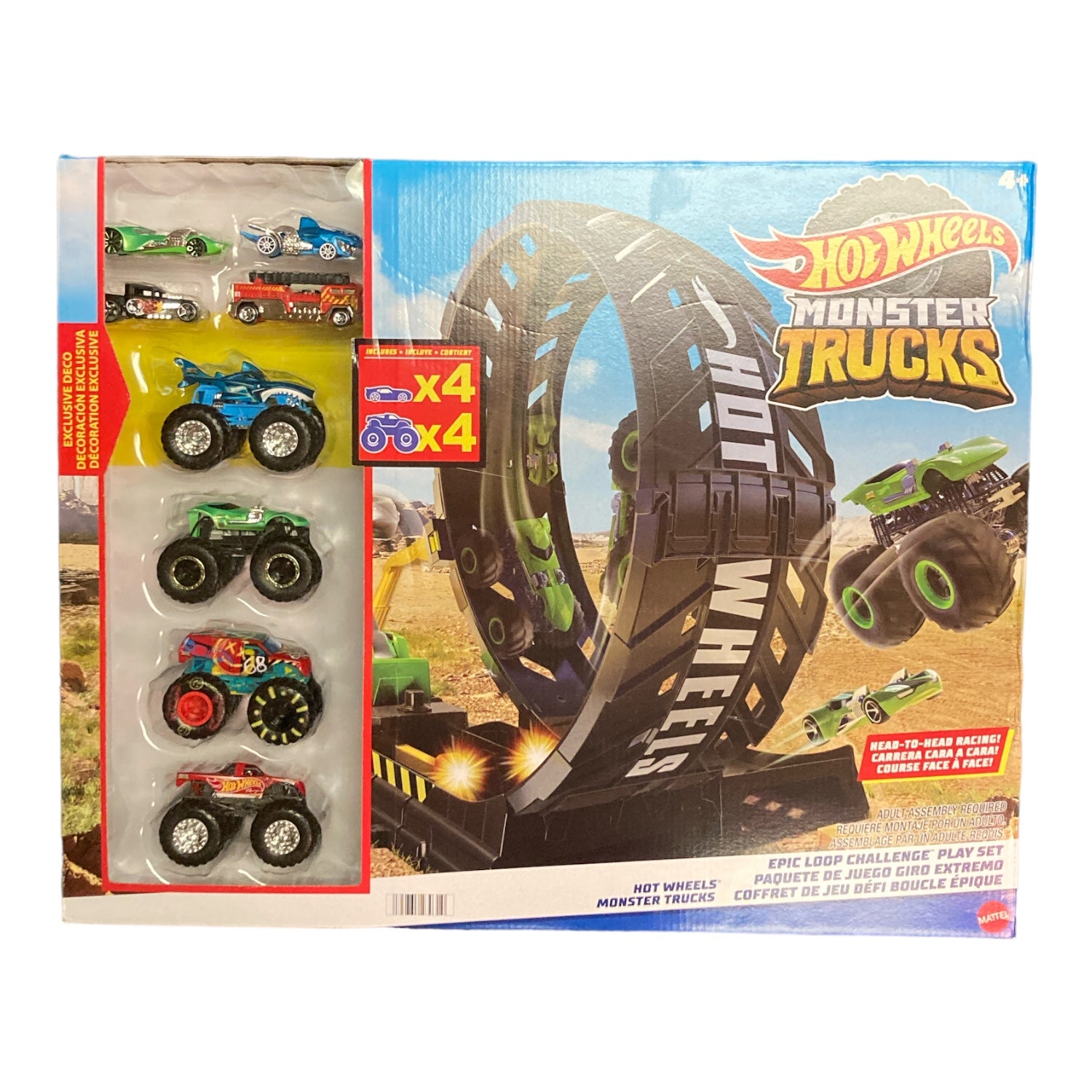 Hot Wheels Monster Trucks Epic Loop Challenge Playset – Square Imports