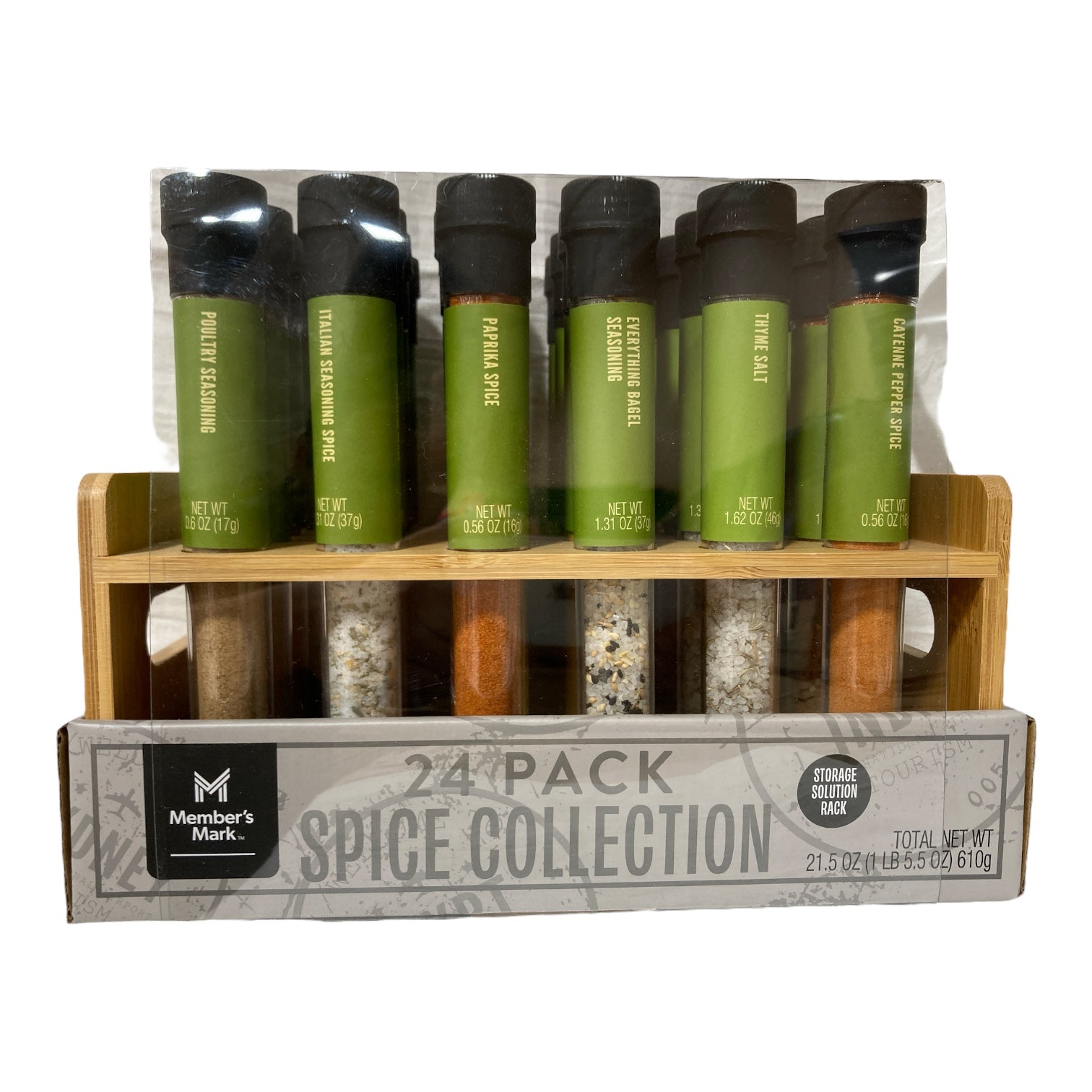 Member's Mark Gourmet Rubs and Spice Rack Gift Set, 24pk Ewirelessgear