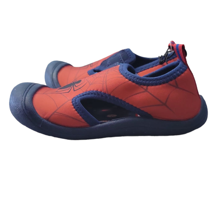 Ground Up Marvel Spiderman Boy's Pull On Velcro Water Shoe