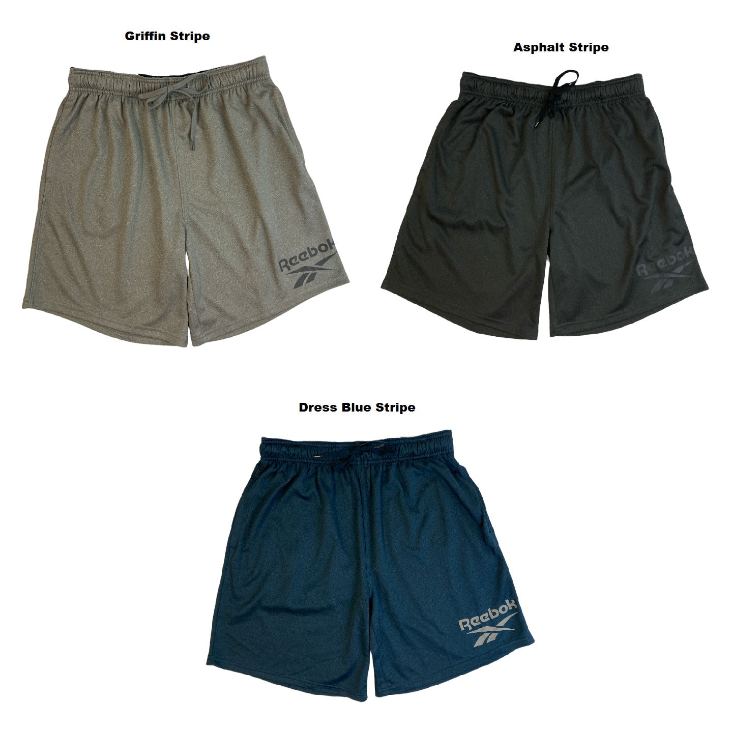 Reebok Men's Active Relaxed Fit SPEEDWICK Double Knit Short Ewirelessgear