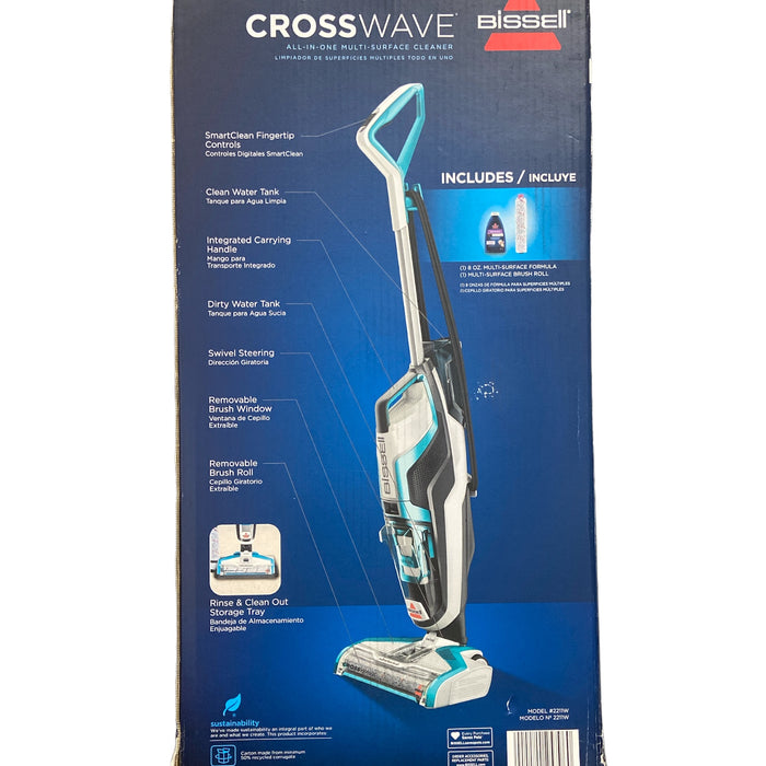 BISSELL CrossWave All-in-One Multi-Surface Wet Dry Vac 2211W