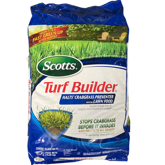 Scotts Turf Builder Halts Crabgrass Preventer with Lawn Food, 16,000 sq.ft