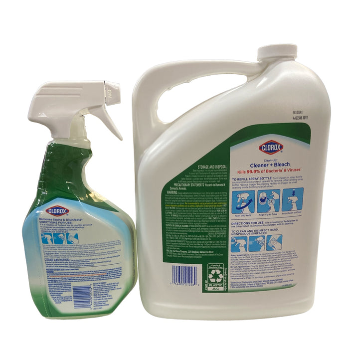 Clorox Clean-Up All-Purpose Cleaner + Bleach, Original (Spray + Refill)