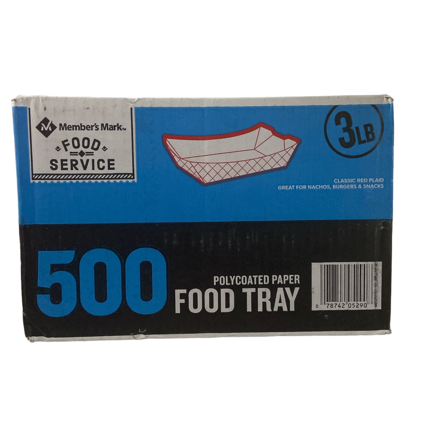 Member's Mark 3lb. Heavy Duty Paper Food Trays (500 ct.) Ewirelessgear