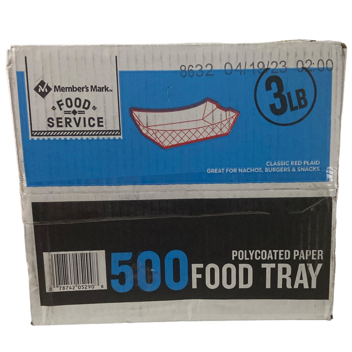 Member's Mark 3lb. Heavy Duty Paper Food Trays (500 ct.) Ewirelessgear