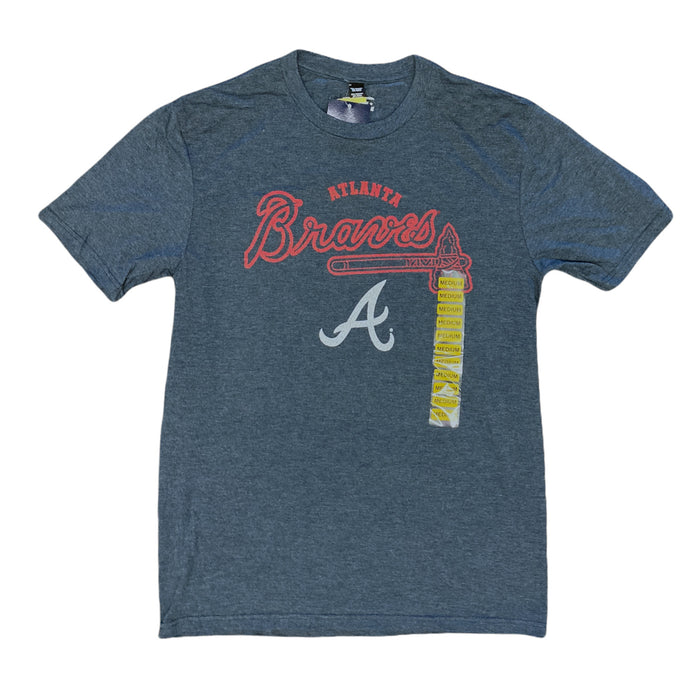 Genuine Merchandise Atlanta Braves Men's Lightweight Graphic Tee Shirt