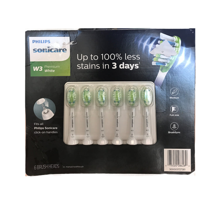 Philips Sonicare Premium White Replacement Toothbrush Heads (6 pk.)