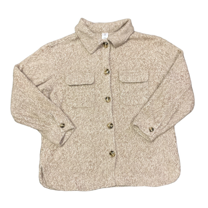 Member's Mark Women's Relaxed Fit Ultra-Soft Plush Button-Down Shacket