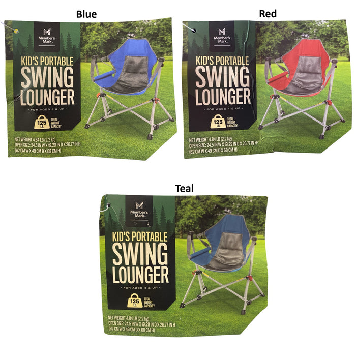 Member's Mark Youth Swing Lounger with Storage Bag