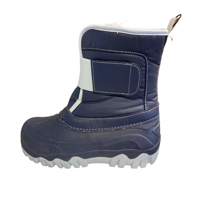 Member's Mark Boy's Warm Cozy Lining  Easy On/Off Snow Boot (Blue Cove, 6)