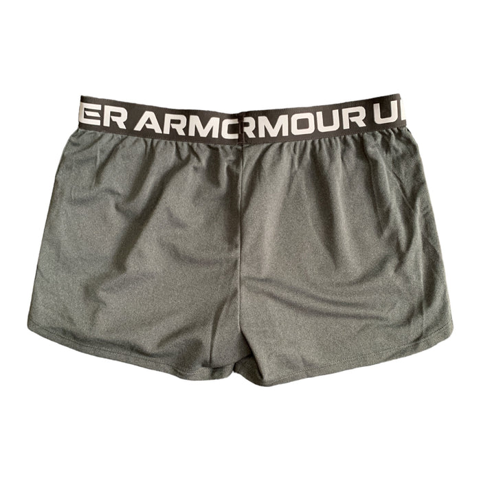 Under Armour Youth Girls Soft Drawstring Play Up Solid Quick Dry Shorts, 1363372