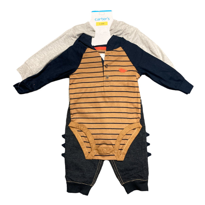 Carter's Baby & Toddler Boy's 4-Piece Long Sleeve Bodysuit & Legging Set