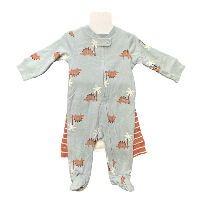 Carter's 3 Piece Baby Two Way Zip Machine Washable Layette Set