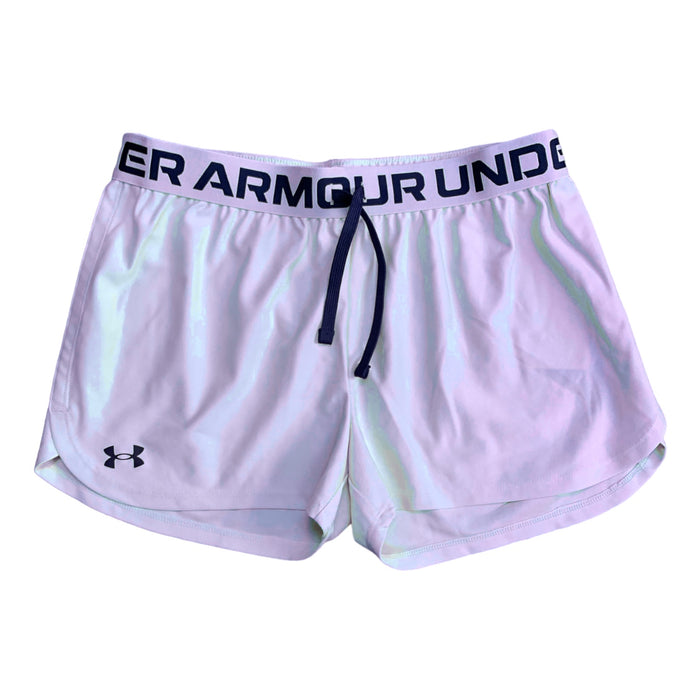 Under Armour Youth Girls Soft Drawstring Play Up Solid Quick Dry Shorts, 1363372