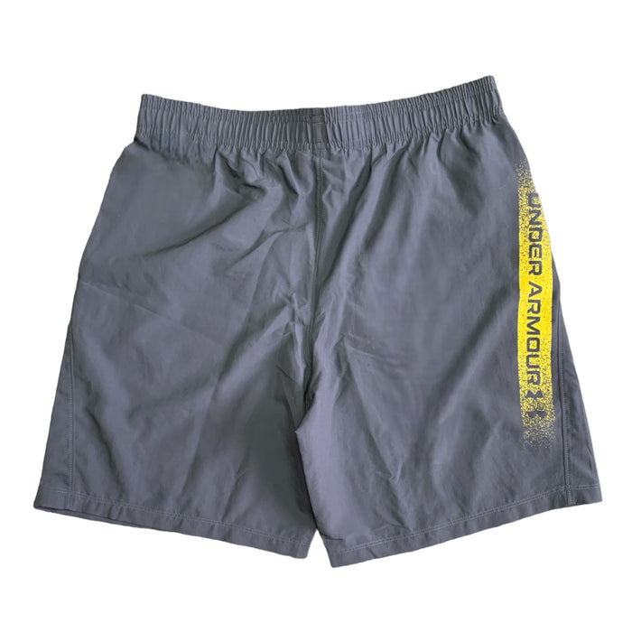 Under Armour Youth Boys Soft Lightweight Drawstring Woven Graphic Shorts