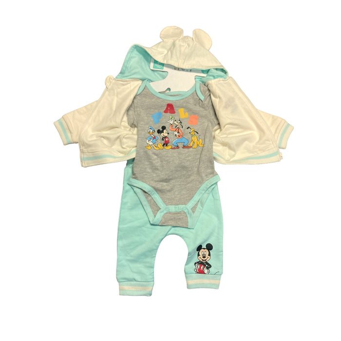 Disney Baby Infant/Toddler Boy's 3 Piece Outfit Set