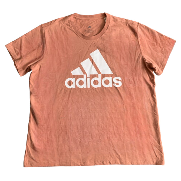 Adidas Ladies Short Sleeve Graphic Print Crewneck Active T-Shirt, IM2786