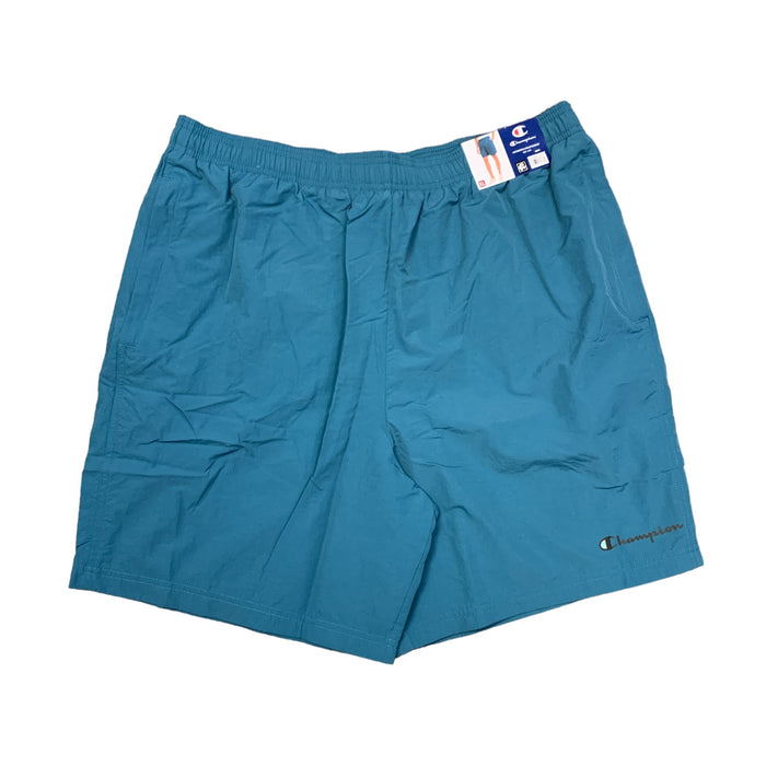 Champion Men's Woven Side Pockets Inner Draw Cord Warm Up Shorts