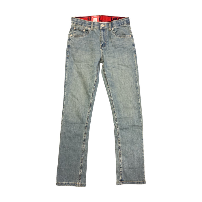 Levi's Youth Boy's Slim Flex Stretch Adjustable Waist Straight Denim Jean