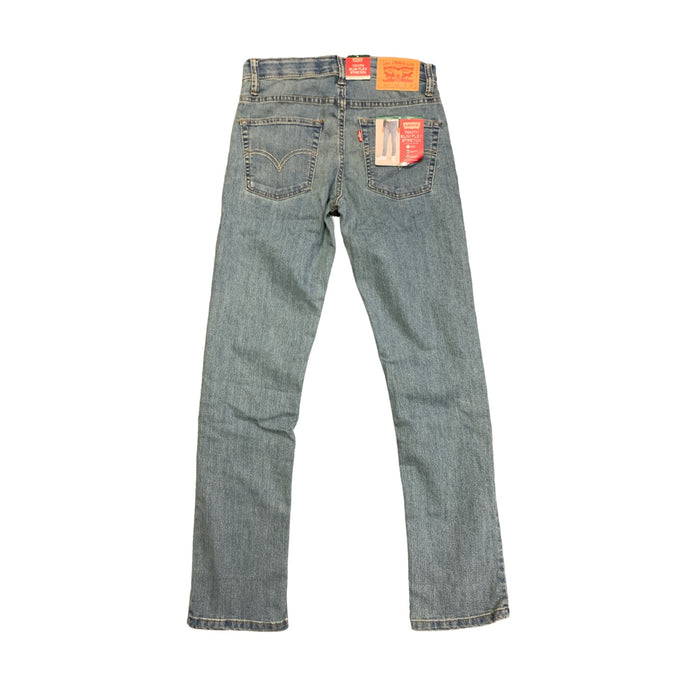 Levi's Youth Boy's Slim Flex Stretch Adjustable Waist Straight Denim Jean