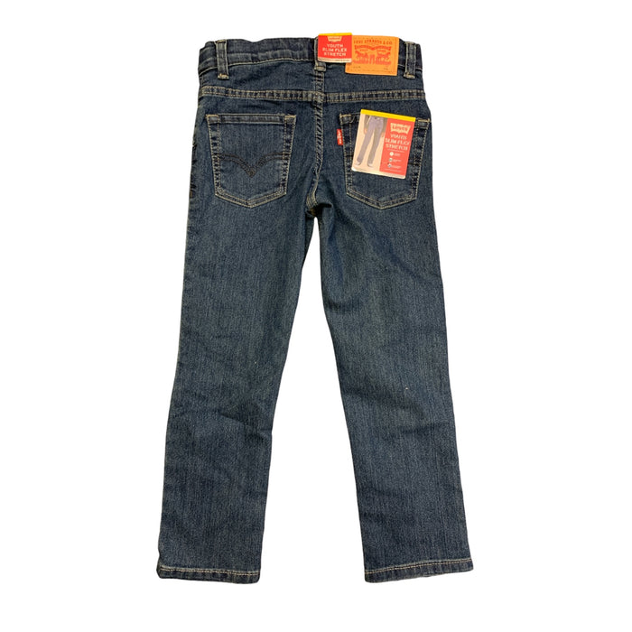 Levi's Youth Boy's Slim Flex Stretch Adjustable Waist Straight Denim Jean