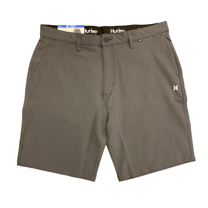 Hurley Men's Water Repellent Hidden Security Zipper Pocket Hybrid WalkShort