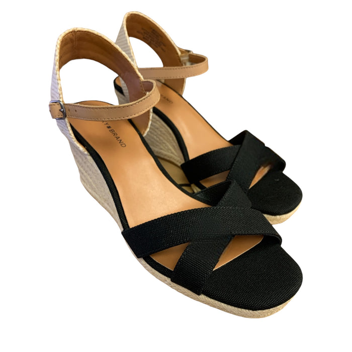 Lucky Brand Ladies Maey Lee Espadrille Wedge Sandal