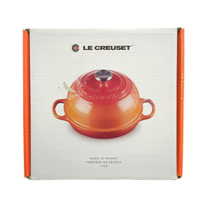 Le Creuset Enameled Cast Iron Signature Round Bread Oven, 9.5 inch, Flame