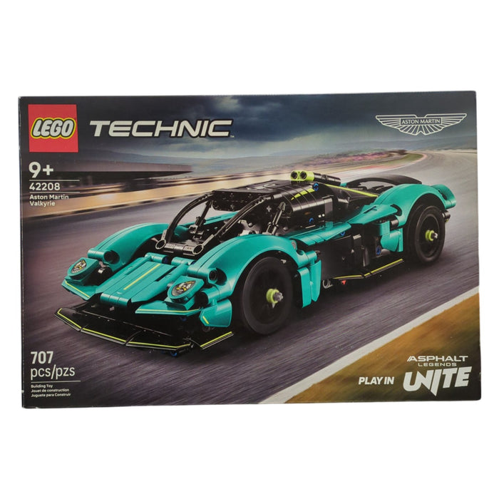 LEGO Technic Aston Martin Valkyrie Toy Car, Ages 9+, 707pcs, 42208