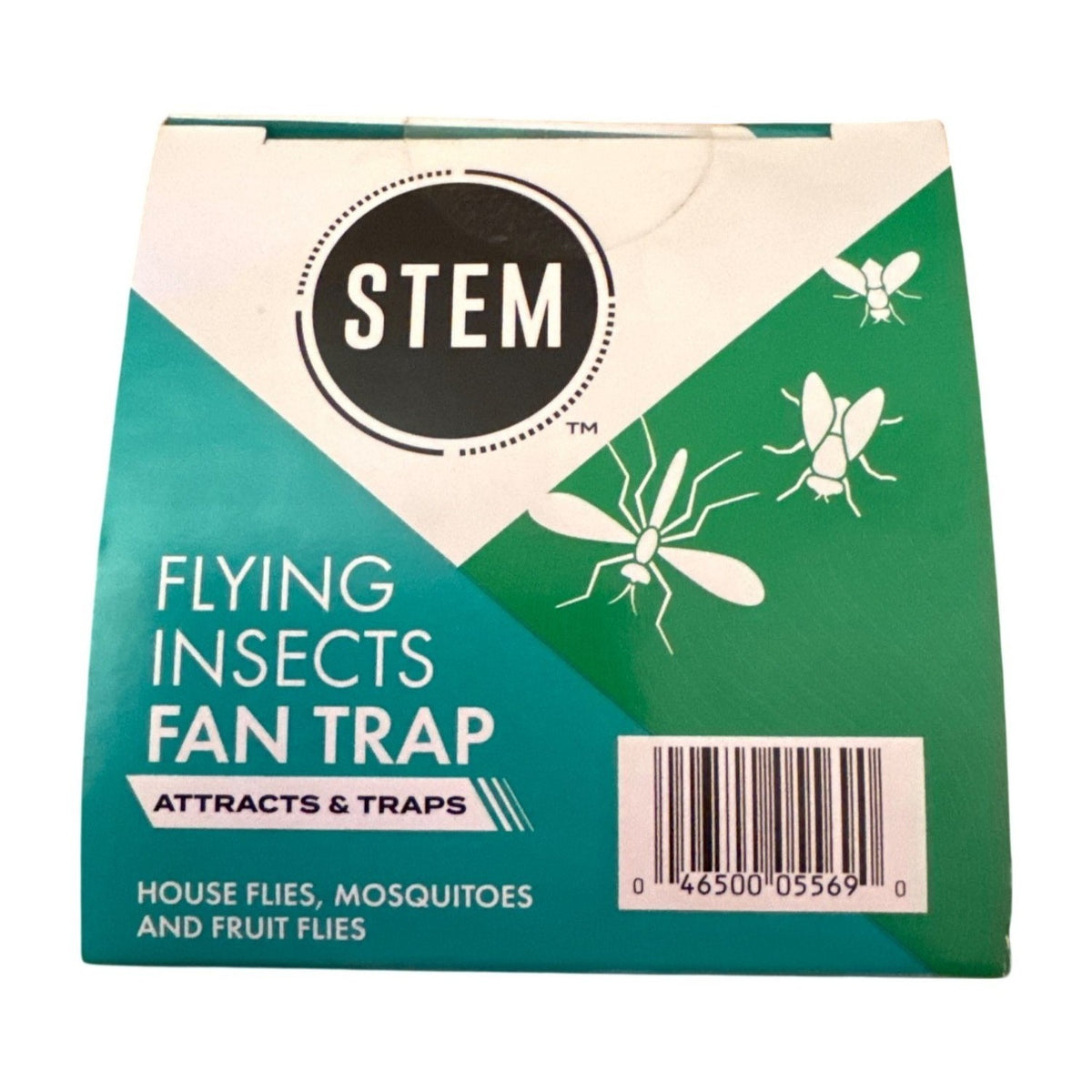 STEM Flying Insect Fan Trap, Dual Attraction UV Light and Quiet Fan, I ...