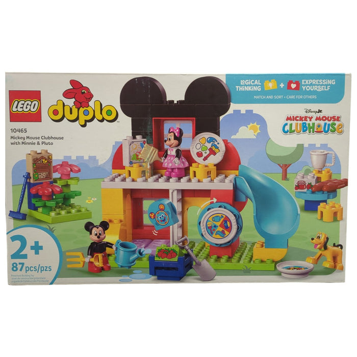 LEGO DUPLO Disney Mickey Mouse Clubhouse with Minnie & Pluto, 87 pc, 10465