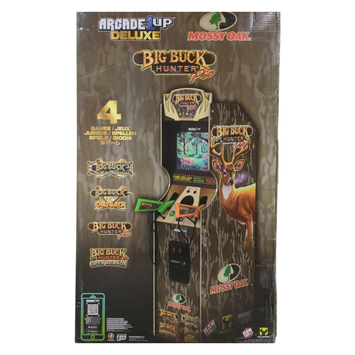 Arcade1Up Big Buck Hunter Mossy Oak Deluxe Arcade Machine
