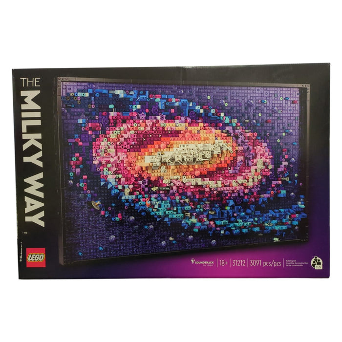 LEGO Art The Milky Way Galaxy Wall Art Building Set, 3091pcs, 31212