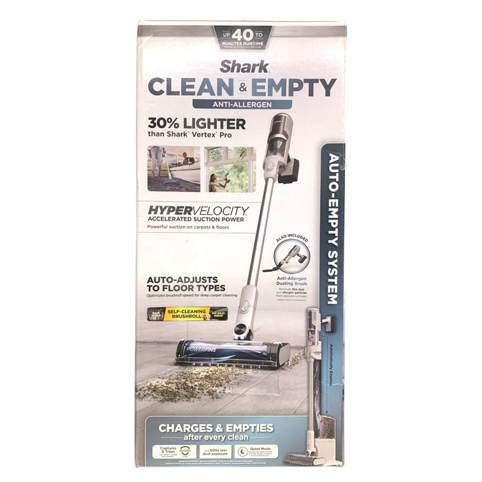 Shark Clean & Empty Anti-Allergen Cordless Stick Vacuum & Auto-Empty System