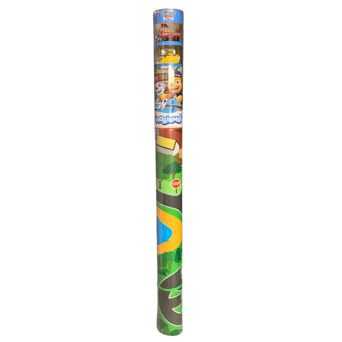 ImaginMat Licensed Character Jumbo Floor Playmat with 2 Vehicles, 61 in x 47 in
