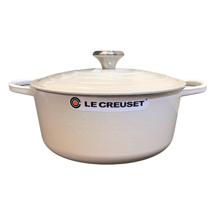 Le Creuset Enameled Cast Iron Signature Round Dutch Oven, 5.5 qt., Meringue
