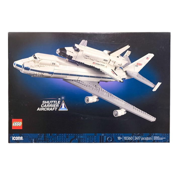 LEGO Icons Shuttle Carrier Aircraft, 10360, 2417 Pieces, Ages 18+
