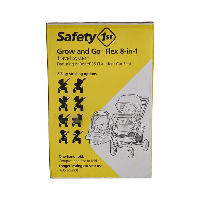 Safety 1st Grow and Go Flex 8-in-1 Modular Travel System, Orchid Bloom