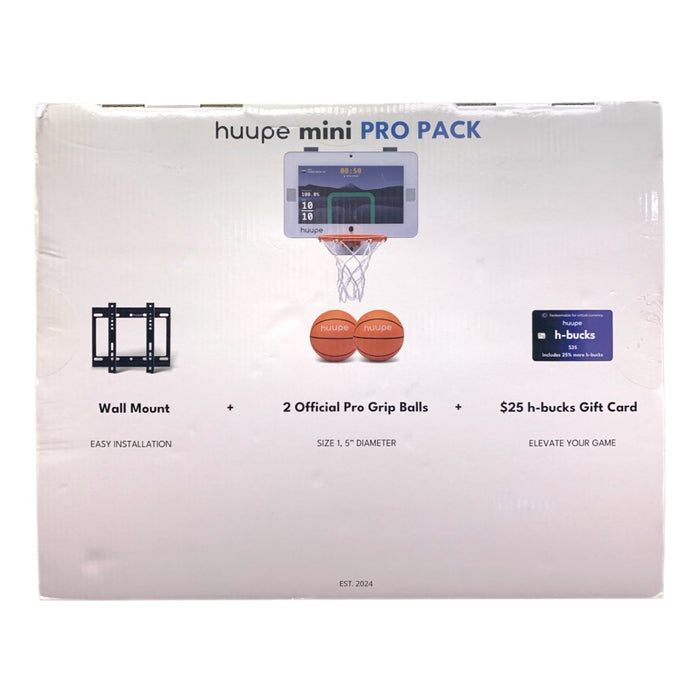 Huupe Mini Pro Pack, World's First Smart Mini Basketball Hoop Console