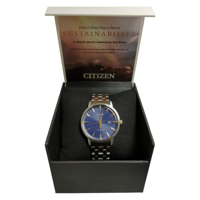 Citizen Men's Eco-Drive Two-Tone Dress Classic Watch 40mm, BM7468-51L