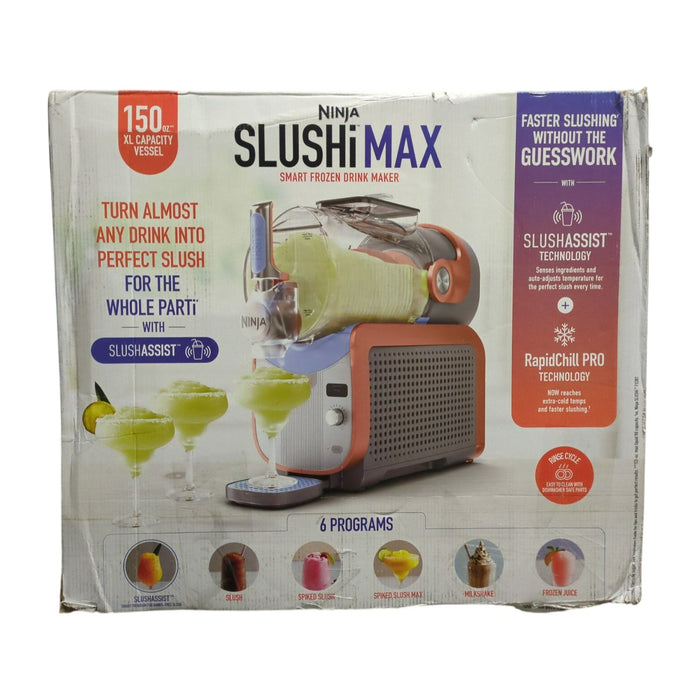 Ninja SLUSHi MAX Smart Frozen Drink Maker, 6 Programs, 15 Temp Controls, FS605