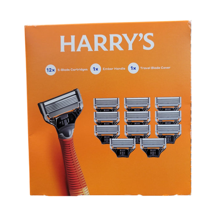 Harry's Truman Shave Set, 12 Cartridges + 1 Handle