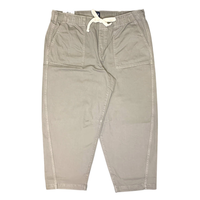 Gap Women's Pull On Barrel Pant, Mid Rise, Relaxed Fit with Tapered Leg