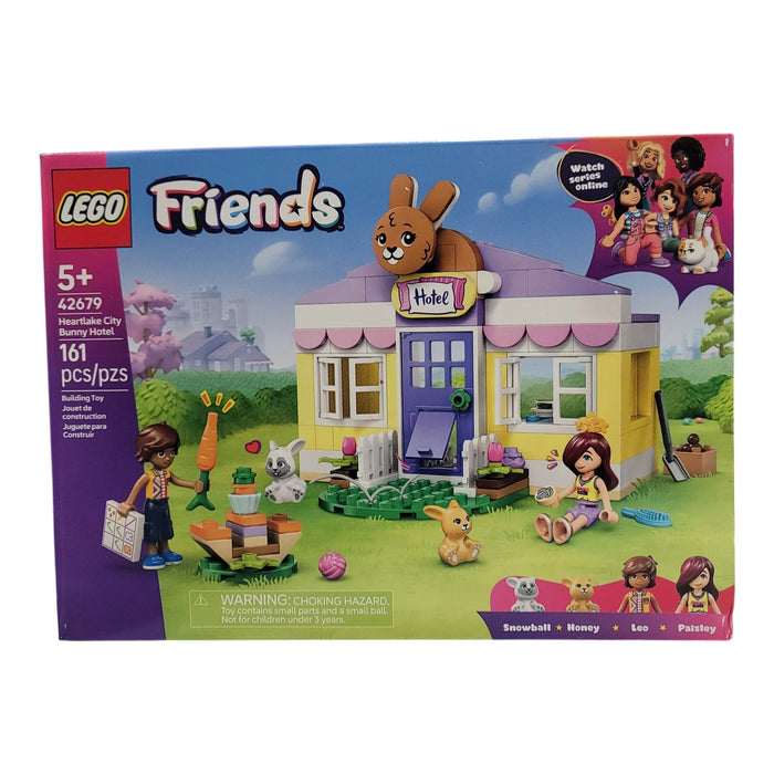 LEGO Friends Heartlake City Bunny Hotel Building Toy for Girls & Boys 42679