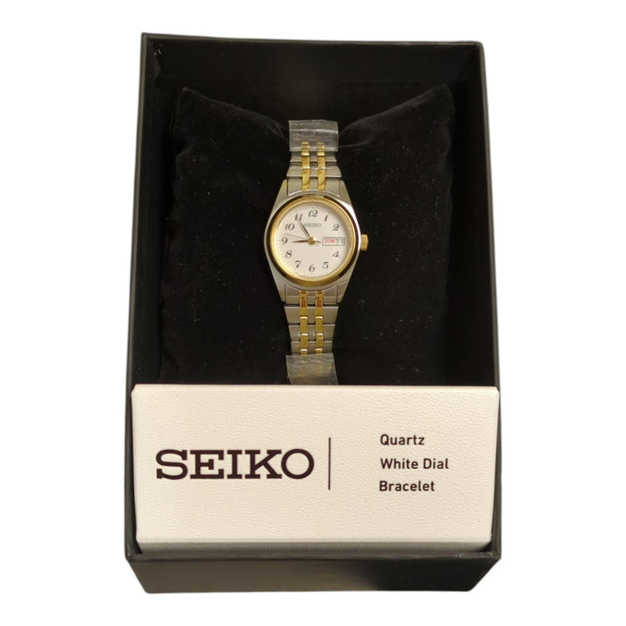 Seiko, Essentials Collection, Stainless Steel, Quartz Movement, Gold/SIlver
