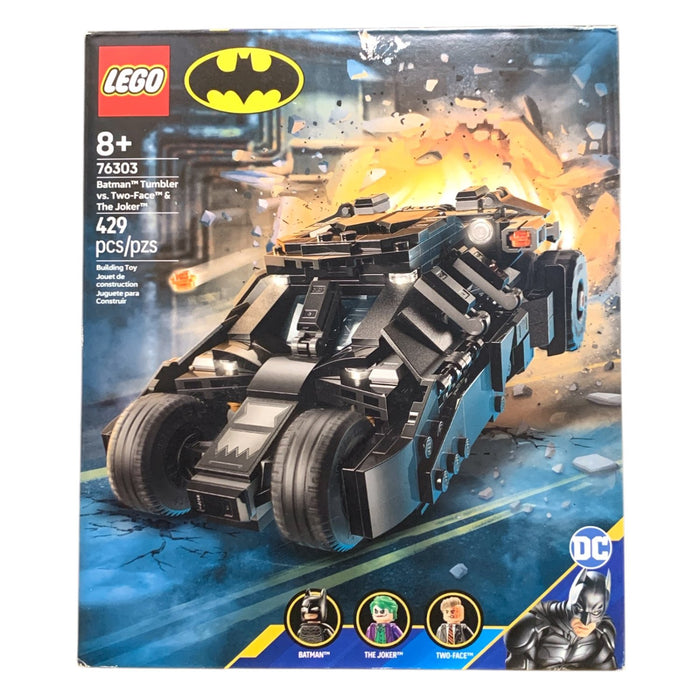 LEGO DC – Batman Tumbler vs. Two-Face & The Joker, 76303, 429 Pieces
