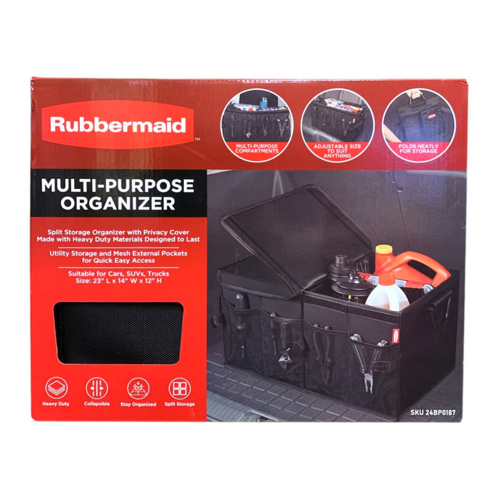 Rubbermaid Multi-Purpose Adjustable Size Organizer with Privacy Lid