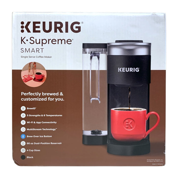 Keurig K-Supreme Smart Single Serve K-Cup Pod Coffee Maker (Black)
