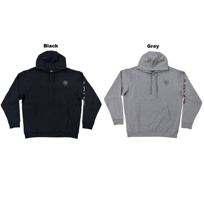 Ariat Men's Relaxed Fit Soft Fleece Logo Hoodie